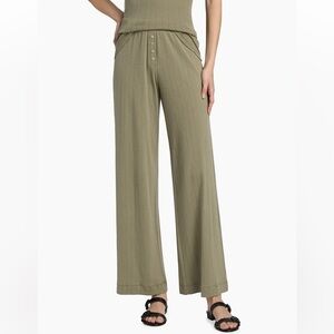LESET Pointelle Boxer Pants Cypress | NWOT